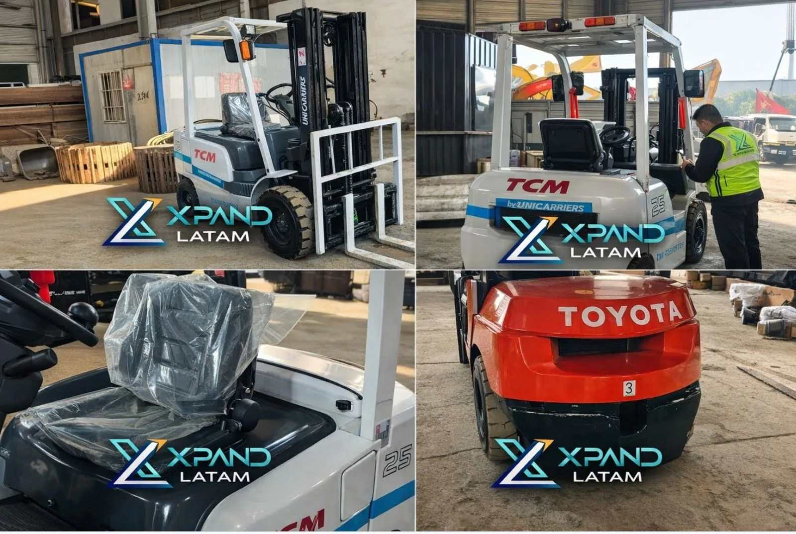 Importación de montacargas desde China a Ecuador